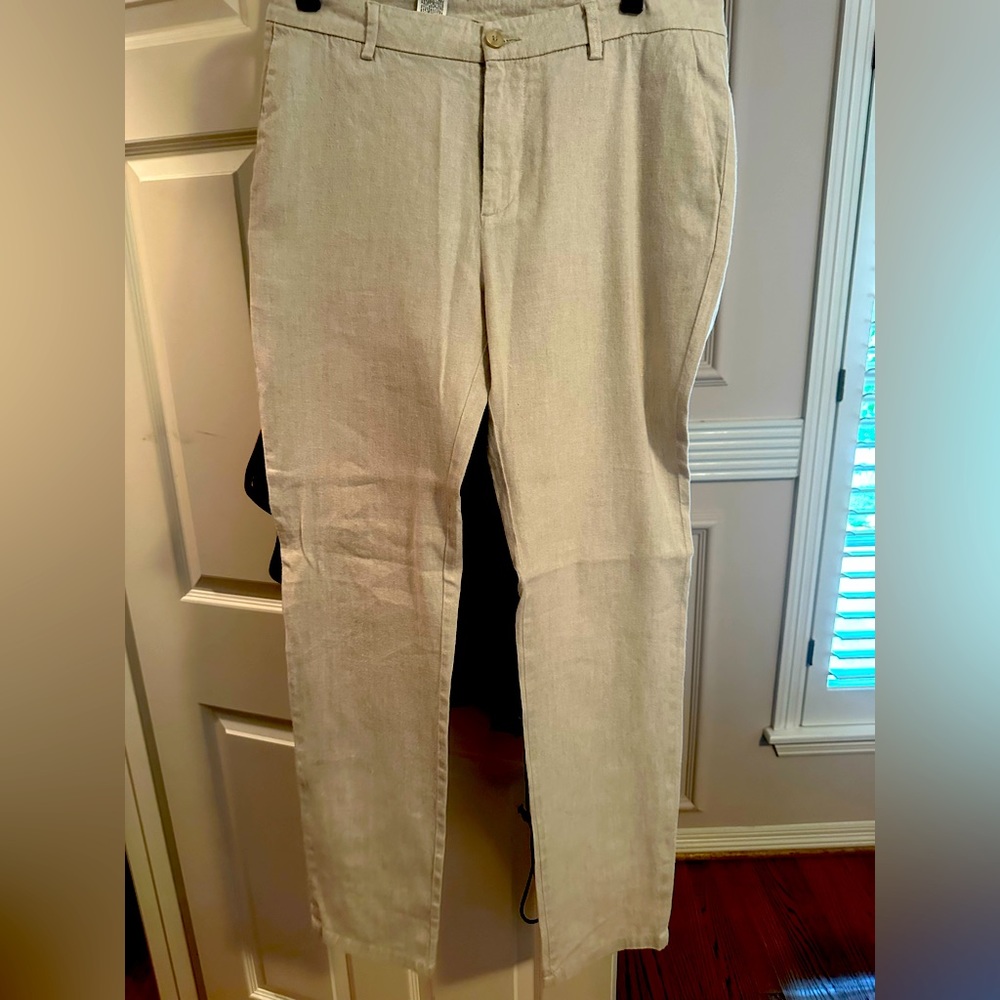 Adolfo Domínguez 100% Linen pants.